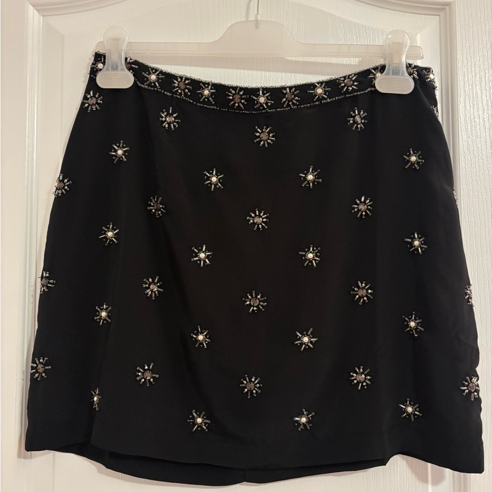Reitmans Black Mini Skirt - 8 Petite